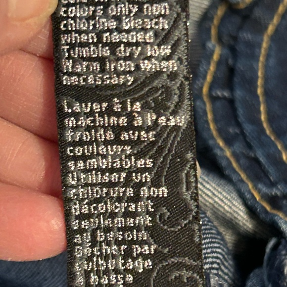 Rare Baccini Military Jean Jacket with stunning Details! - Picture 12 of 14